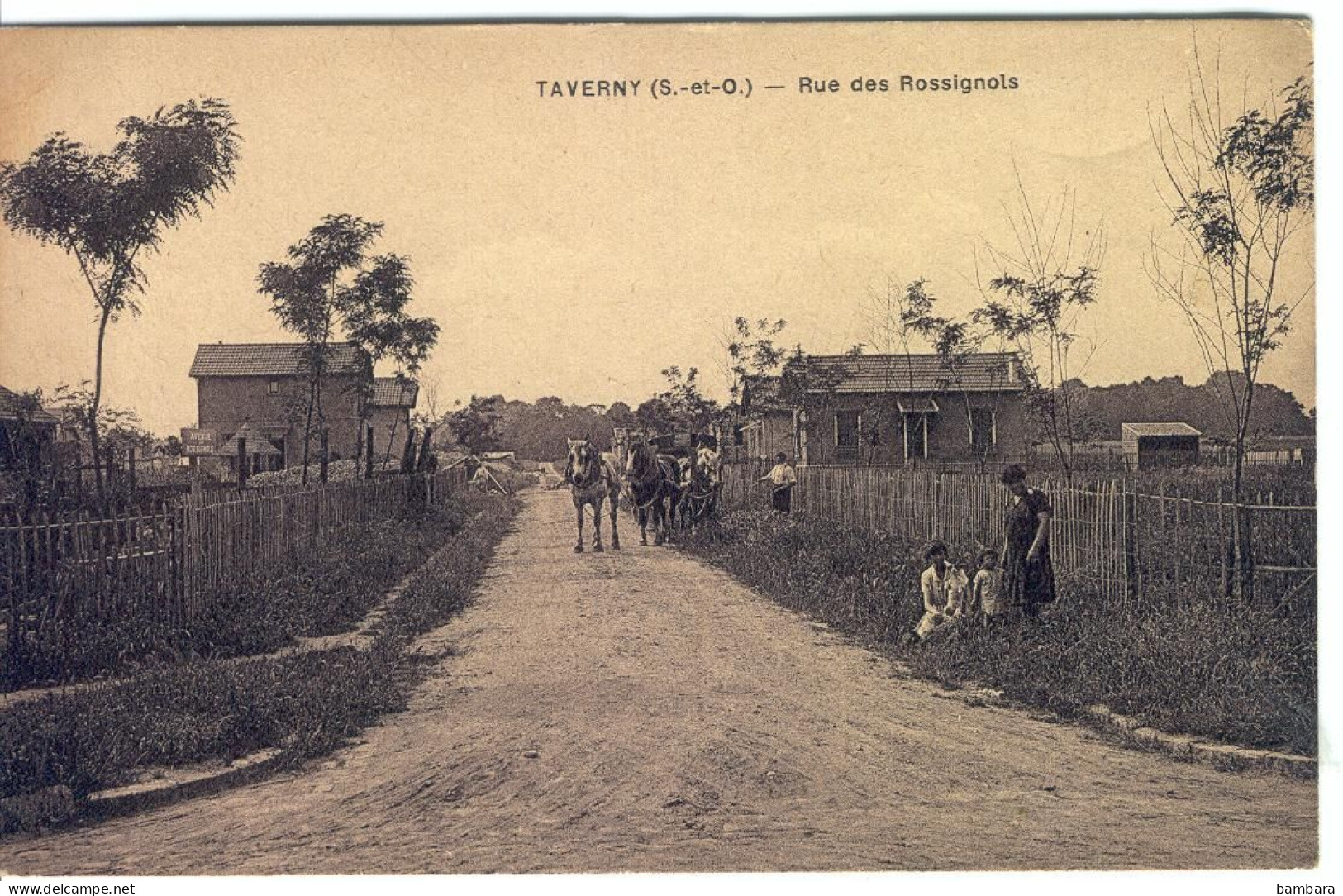 TAVERNY - Rue Des Rossignols. - Taverny