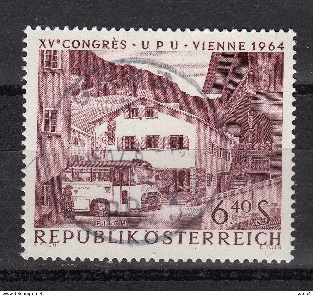 OOSTENRIJK 1000 (0)  - UPU Congress Vienna 1964 - Gebraucht