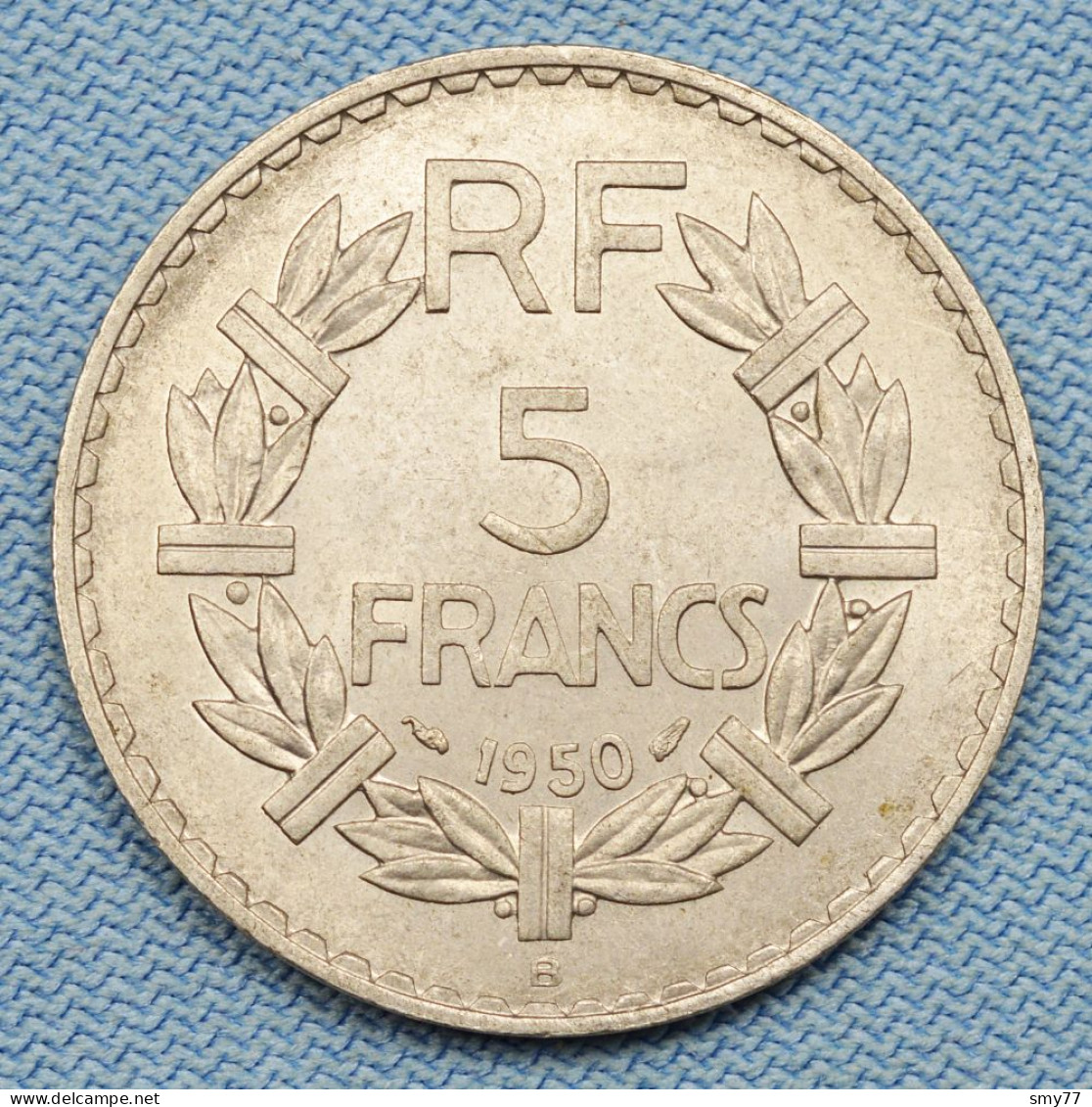 France • 5 Francs 1950 B • In High Grade •  [24-627] - 5 Francs