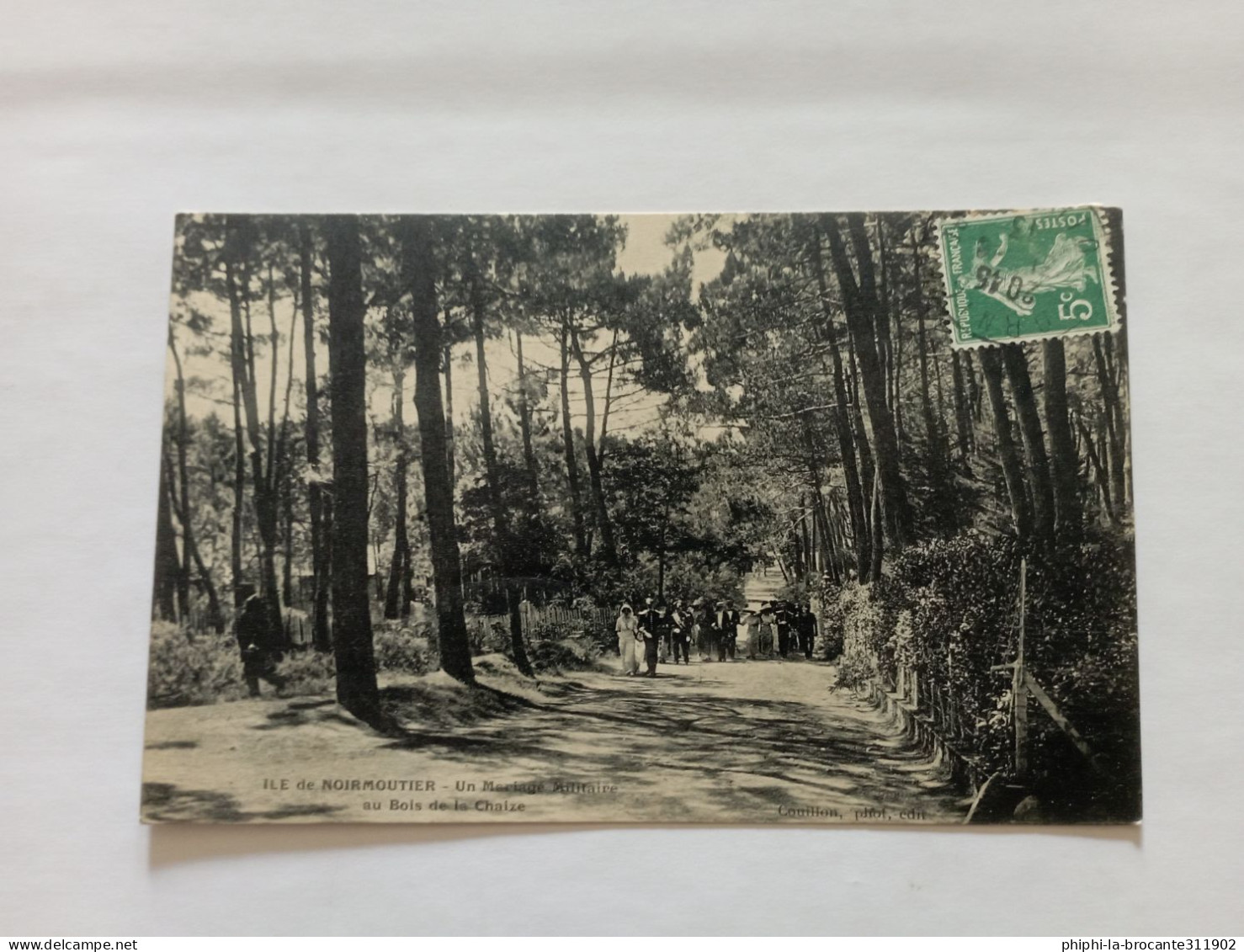 H12/379- Un Mariage Militaire Au Bois De La Chaize - Ile De Noirmoutier