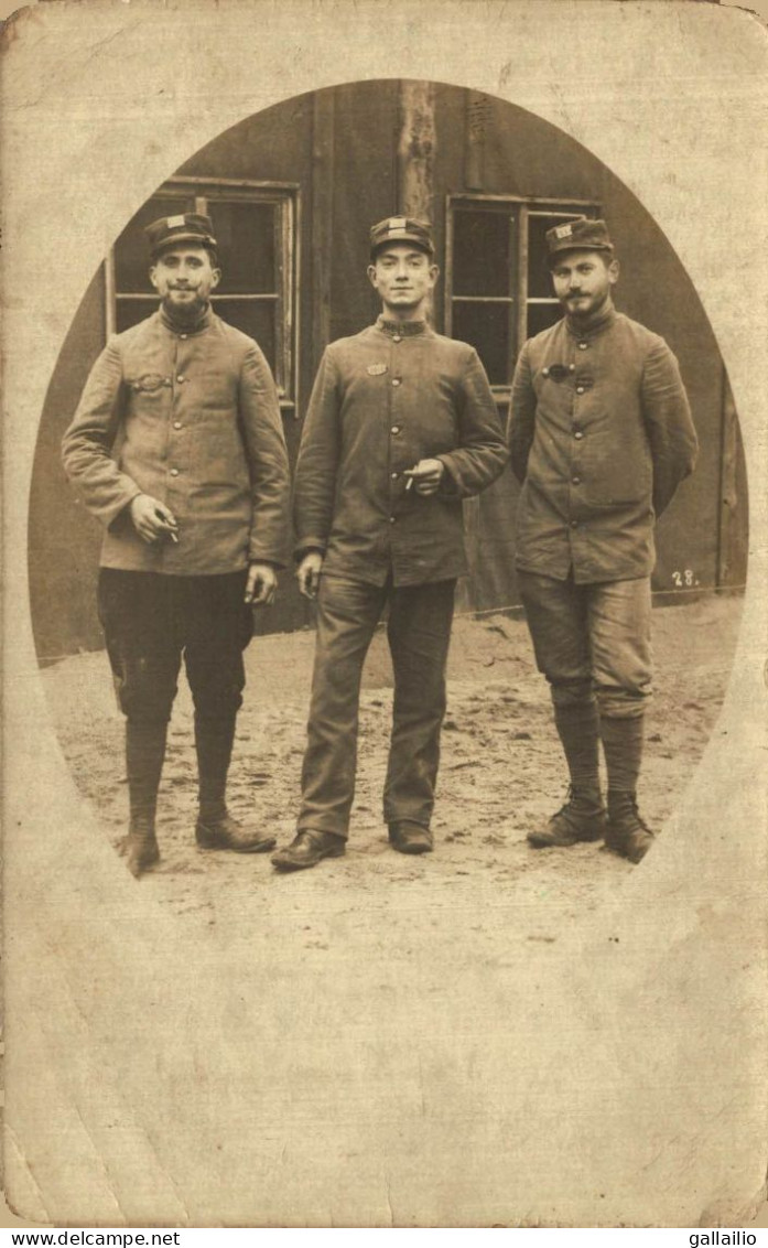 CARTE PHOTO SOLDAT PRISONNIER KONIGSBRUCK SACHSEN LAARETT II - War 1914-18