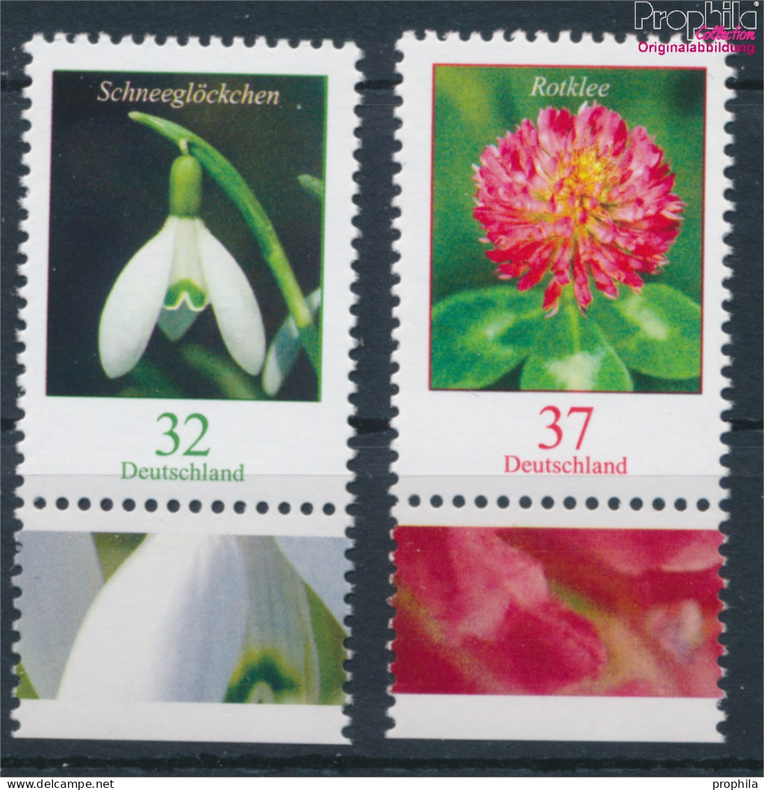 BRD 3655-3656 (kompl.Ausg.) Postfrisch 2022 Freimarken: Blumen (10368917 - Unused Stamps