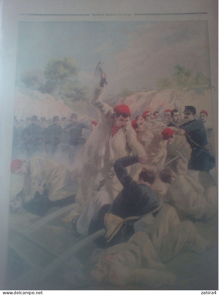 Le Petit Journal 213 Ferdinand D Lesseps Révolte D'anarchistes En Guyane Partition L Marquis D Cadénis Constantin Arnaud - Magazines - Before 1900