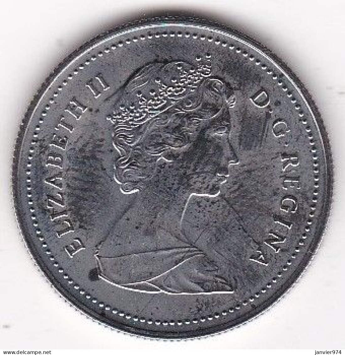 Canada 50 Cents 1987 , Elizabeth II, En Nickel, KM# 75, UNC , Neuve - Canada