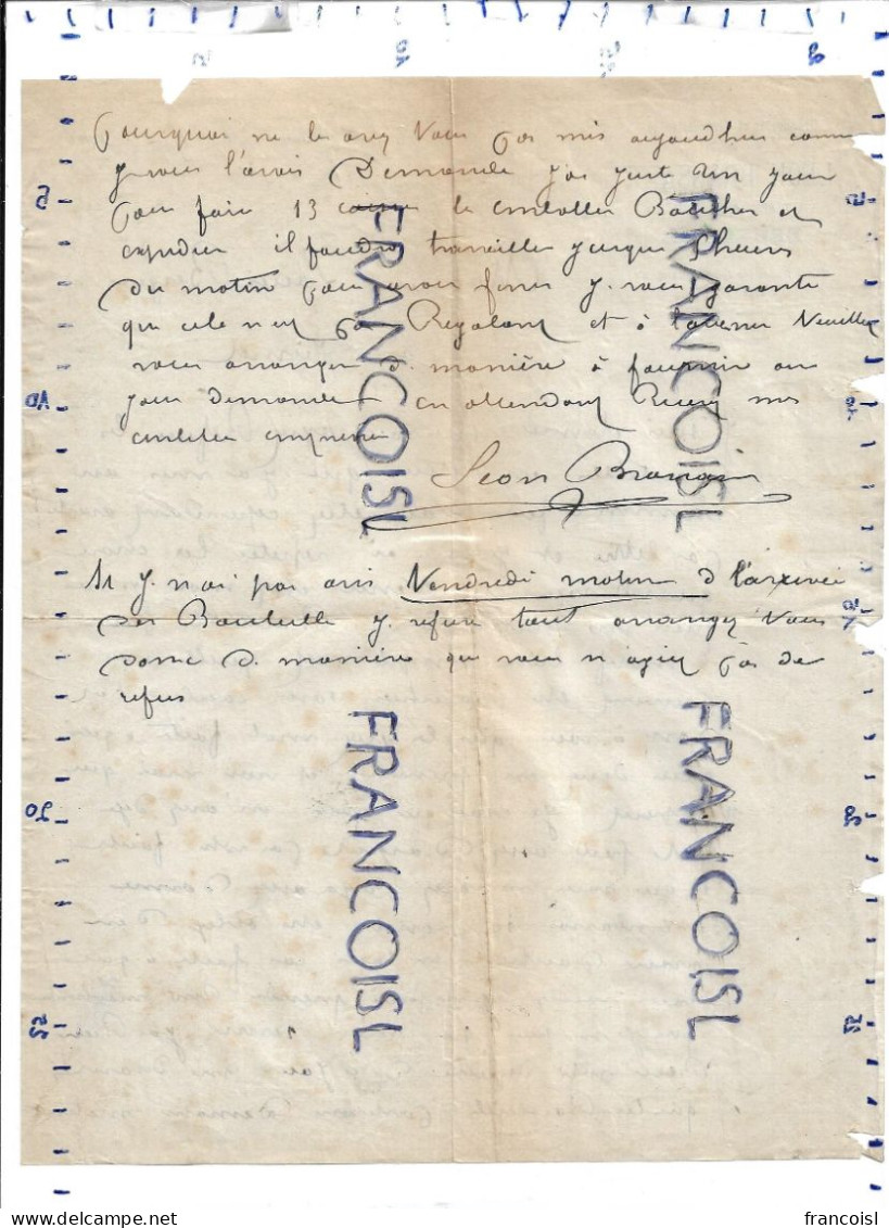 Lettre Commerciale Des Drogueries Et Herboristeries De Léon Brassart En 1886 à M. Louis Berge à Jumet - 1800 – 1899