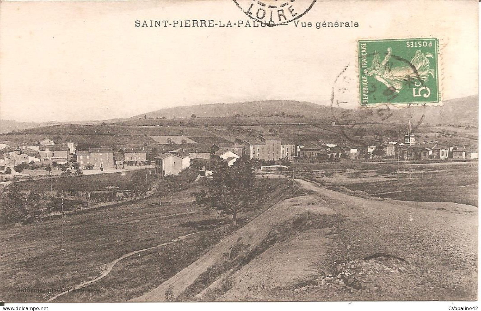 SAINT-PIERRE-LA-PALUD (69) Vue Générale En 1910 - Other & Unclassified