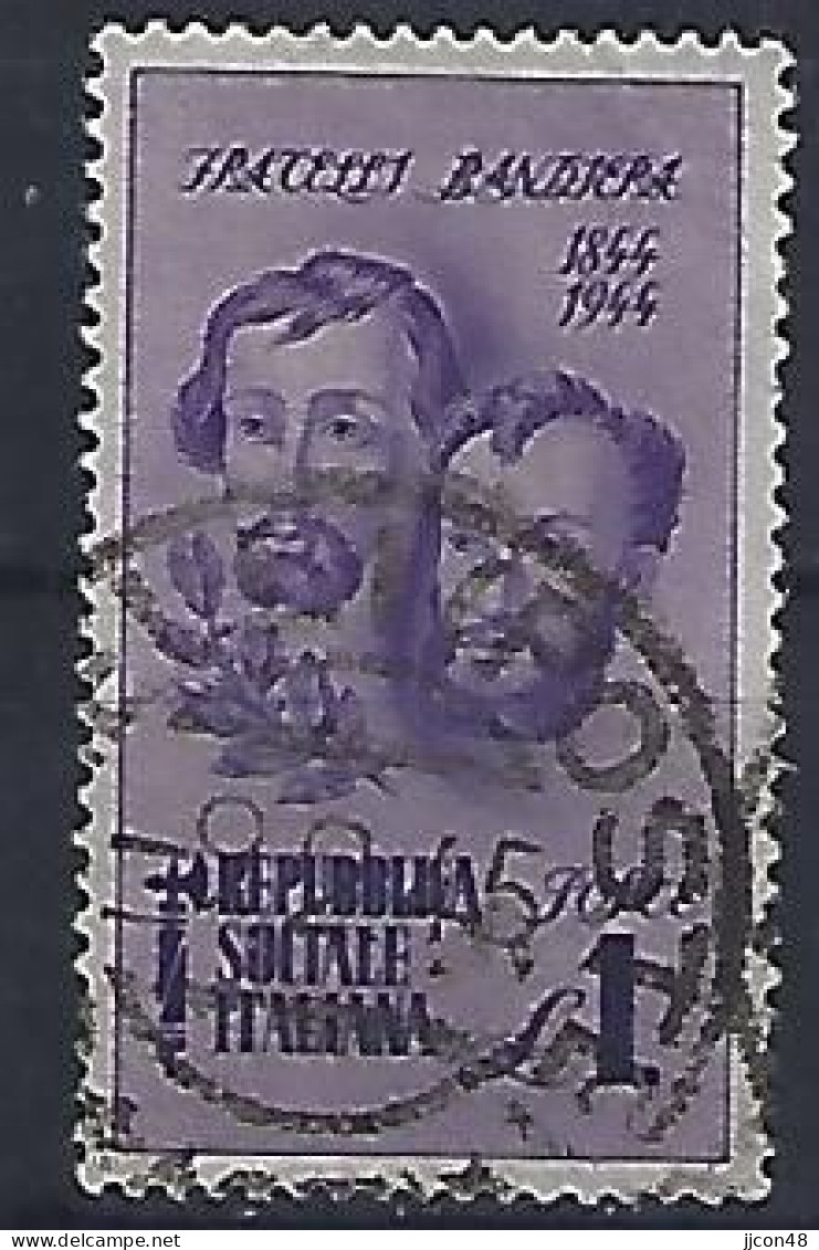 Italy 1944  Bruder Bandiera (o) Mi.664 - Used