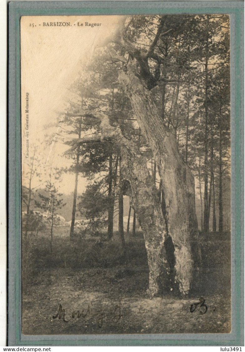 CPA (77) BARBIZON - Thème: ARBRE - Aspect Du Rageur En 1903 - Barbizon