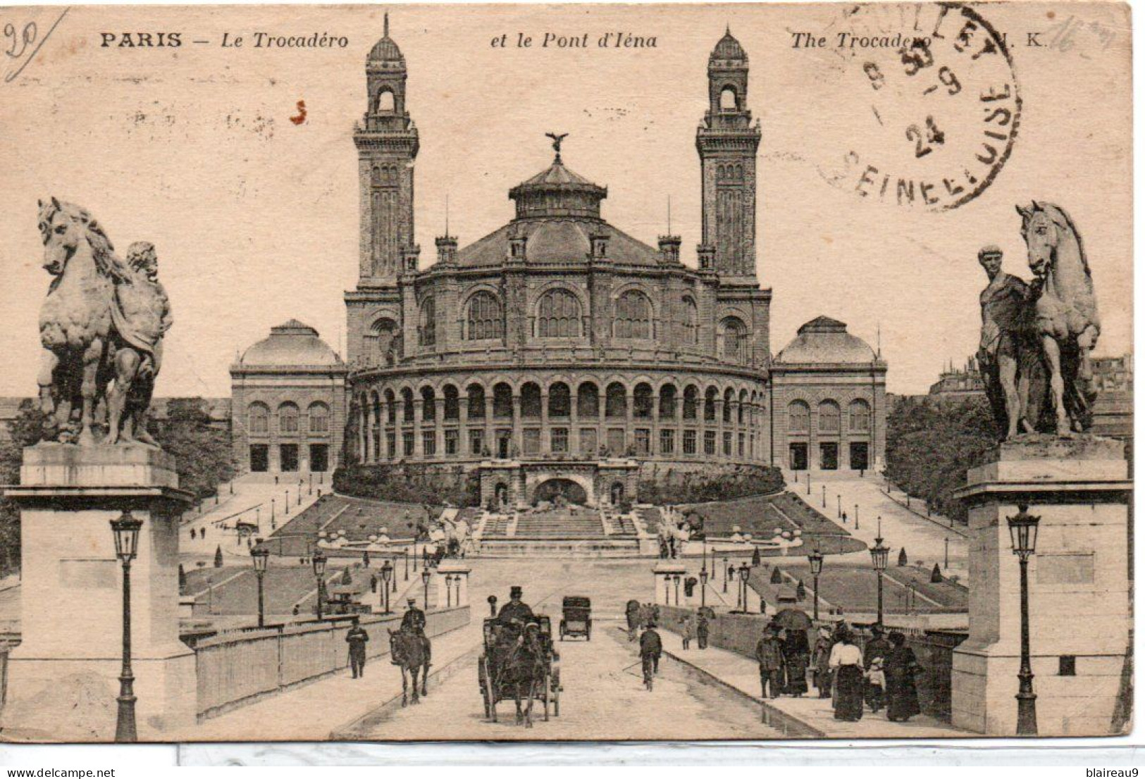 Le Trocadero Le Pont D Iena - Ponts