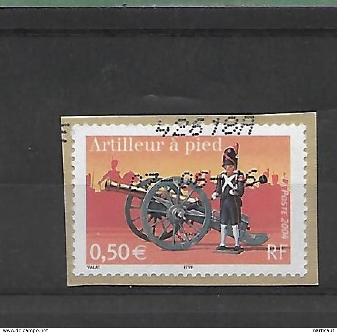Petit lot de timbres oblitérés vendus en l'état