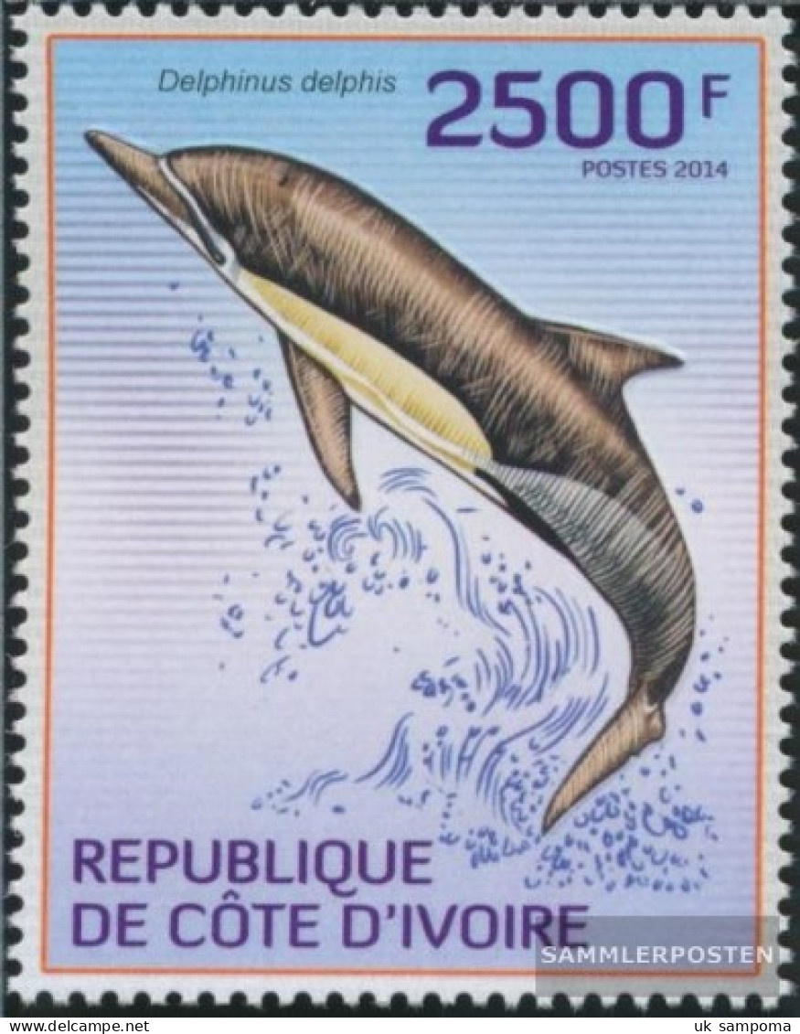 The Ivory Coast 1578 (complete Issue) Unmounted Mint / Never Hinged 2014 Delphine - Côte D'Ivoire (1960-...)