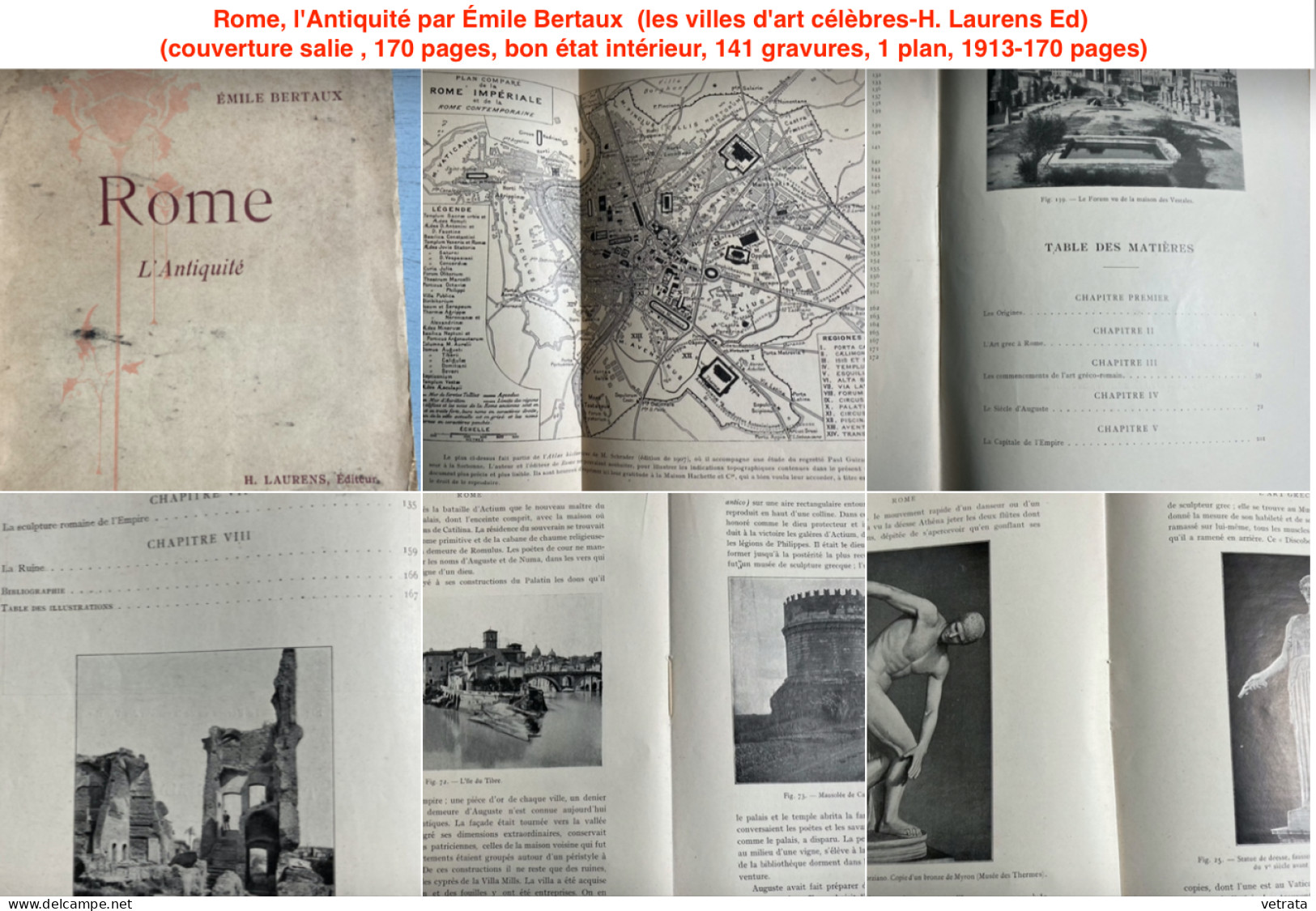 L’ANTIQUITÉ (Orient-Grèce-Rome) : 4 Livres / 2 Revues & 5 Planches Arnaud - 12-18 Anni