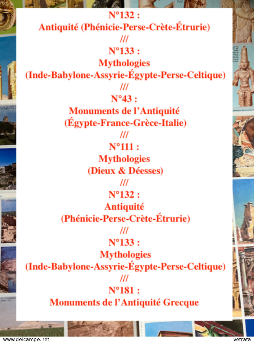 L’ANTIQUITÉ (Orient-Grèce-Rome) : 4 Livres / 2 Revues & 5 Planches Arnaud