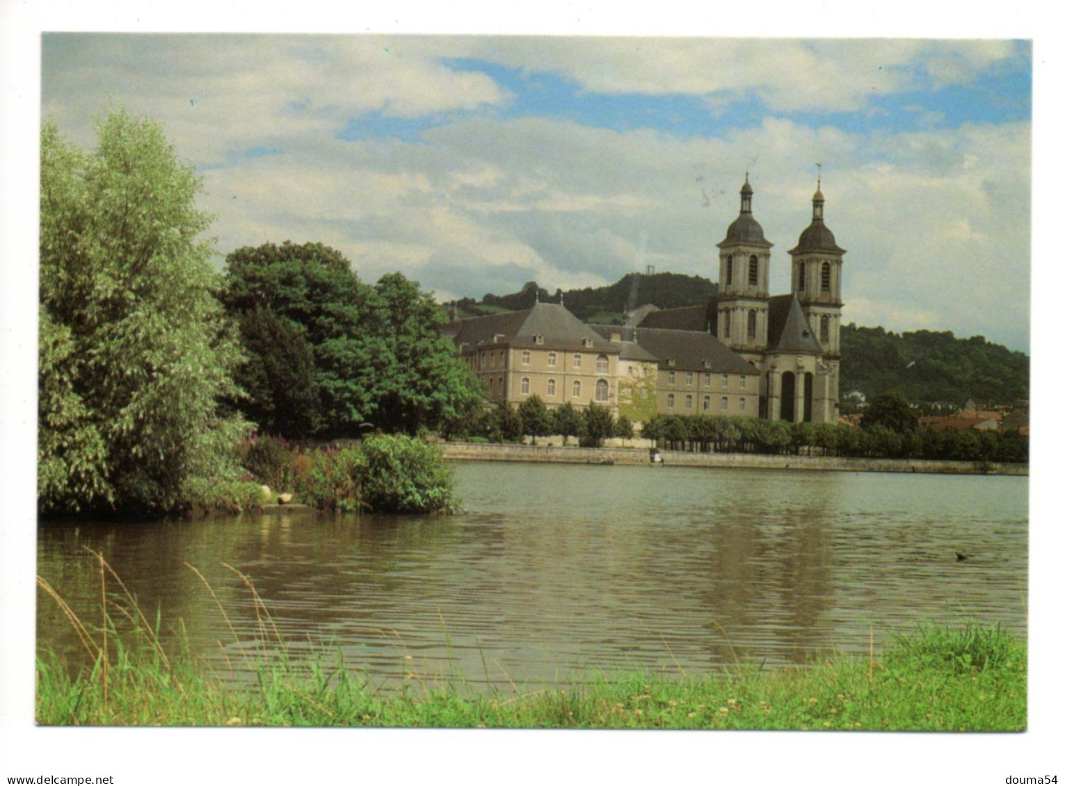 PONT A MOUSSON (54) - Centre Culturel De L'ancienne Abbaye Des Prémontrés - Vue Sur La Moselle - Pont A Mousson