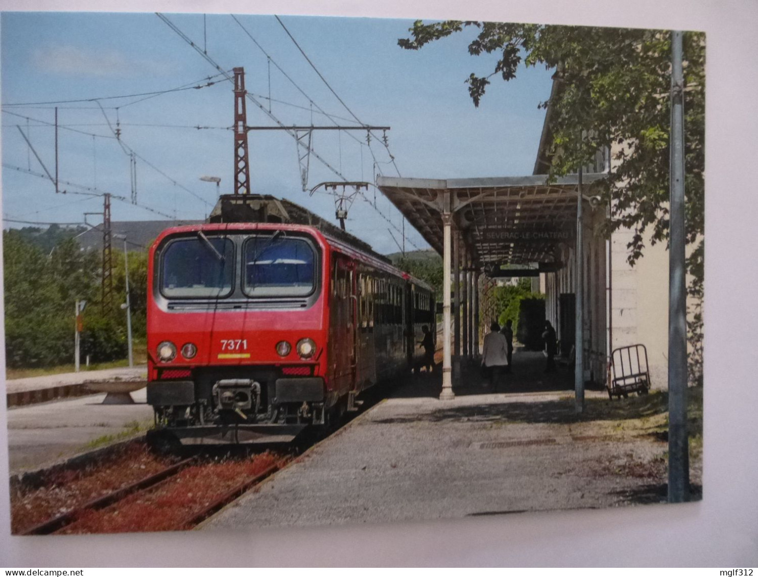 SEVERAC-GARE (12) : A Destination De  Béziers Automotrice Z2 Z 7371 En Mai 2015 Ligne Béziers - Neussargues - Sonstige & Ohne Zuordnung