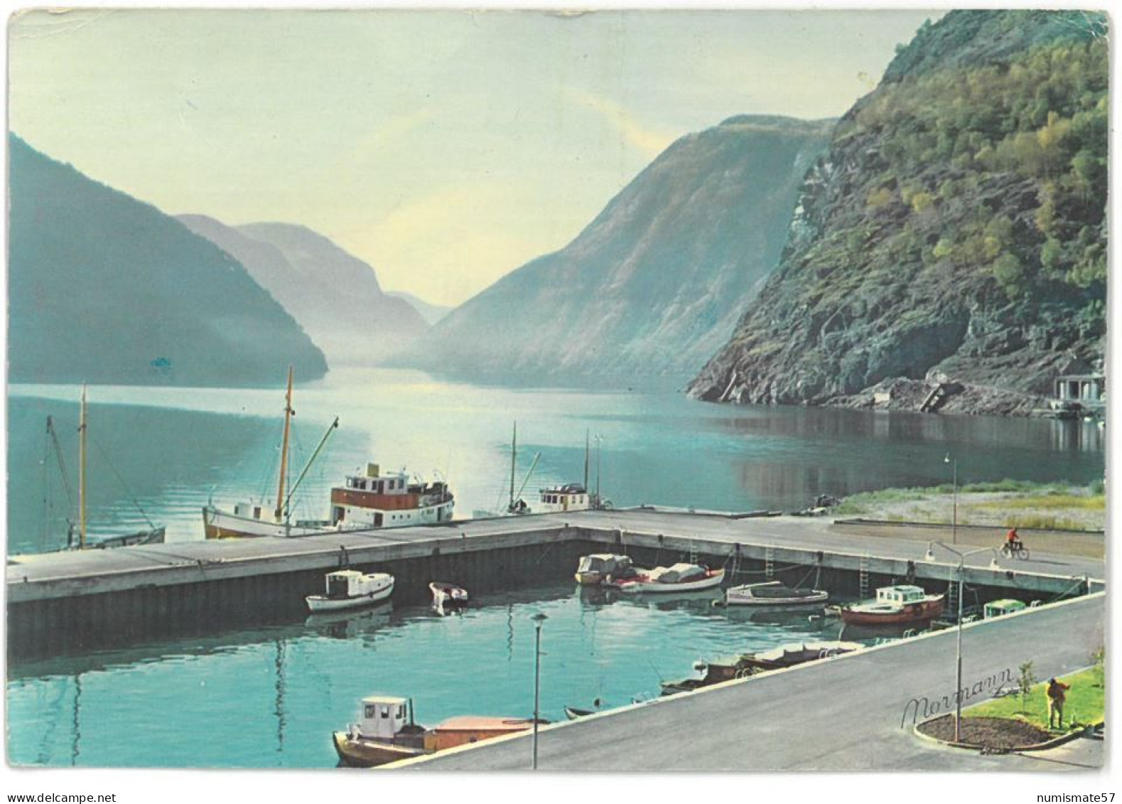 CPSM ARDALSTANGEN - Årdalstangen - Utsikt Fra Dahl's Hotell - View From Dahl's Hotel - Year 1964 - Noruega