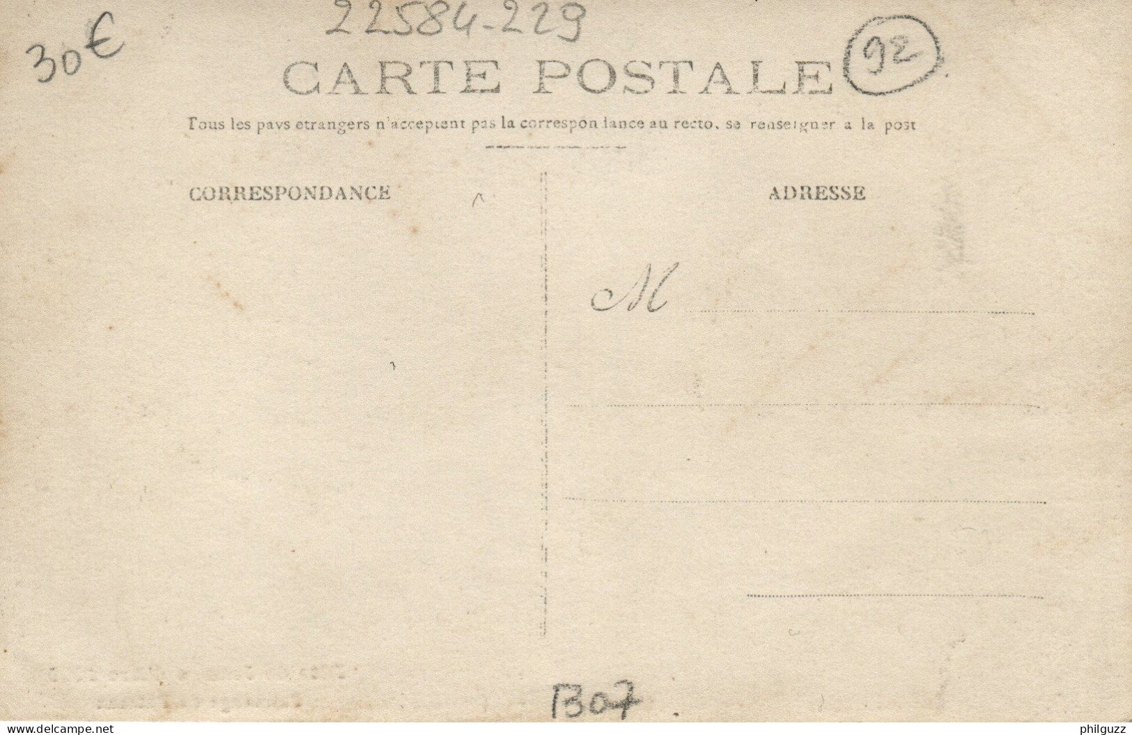 TRES RARE CARTE POSTALE PHOTO PATRONAGE DE PUTEAUX CPH Fête De Jeanne D'Arc 1909 - Puteaux