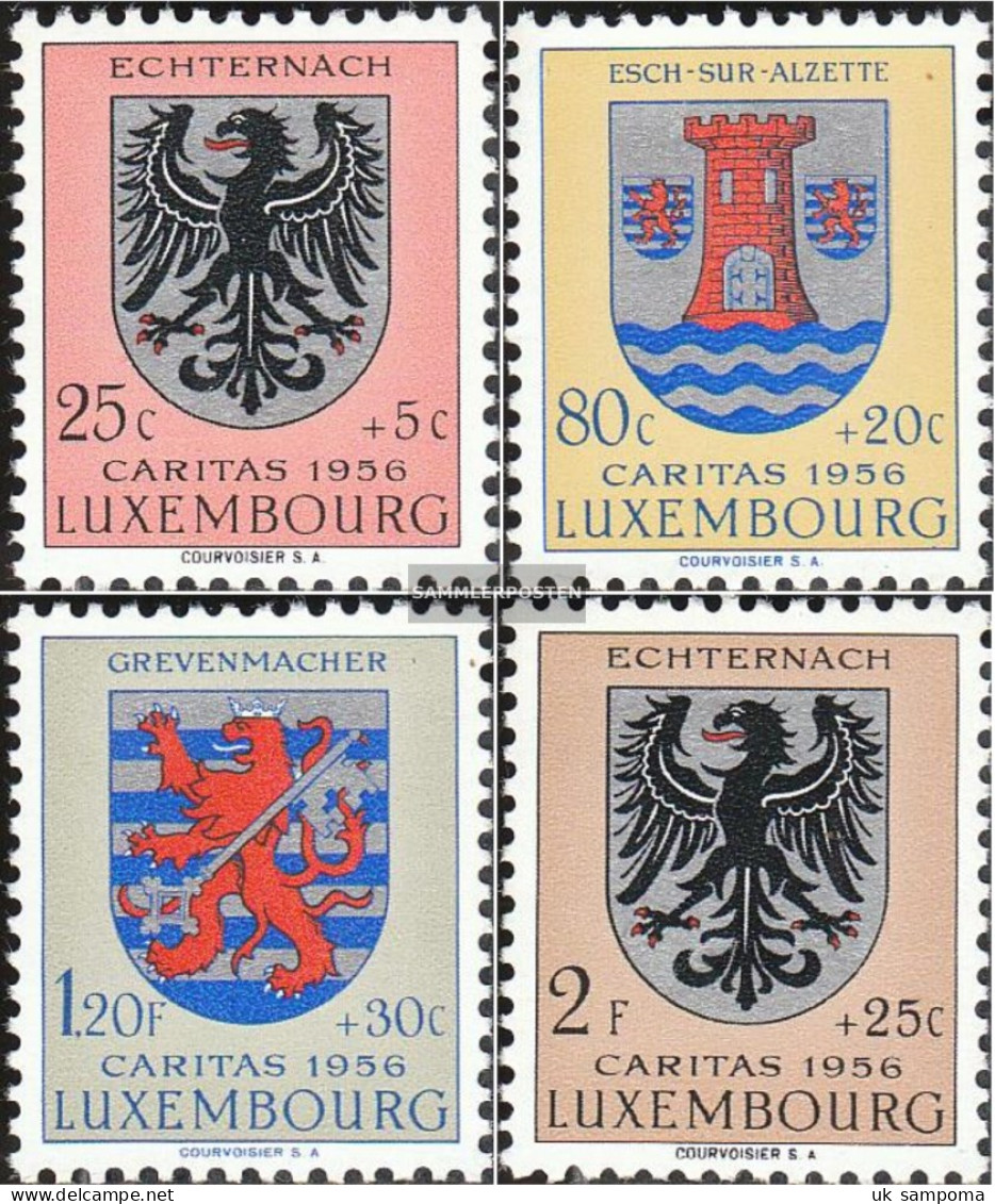 Luxembourg 561-564 Unmounted Mint / Never Hinged 1956 Cantonal Coat Of Arms - Nuevos