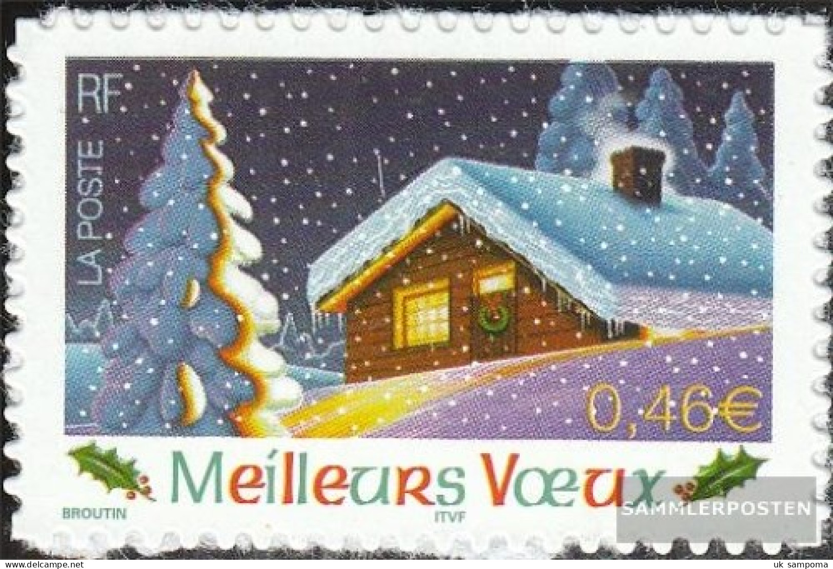 France 3672 (complete Issue) Unmounted Mint / Never Hinged 2002 Christmas And Year - Nuevos