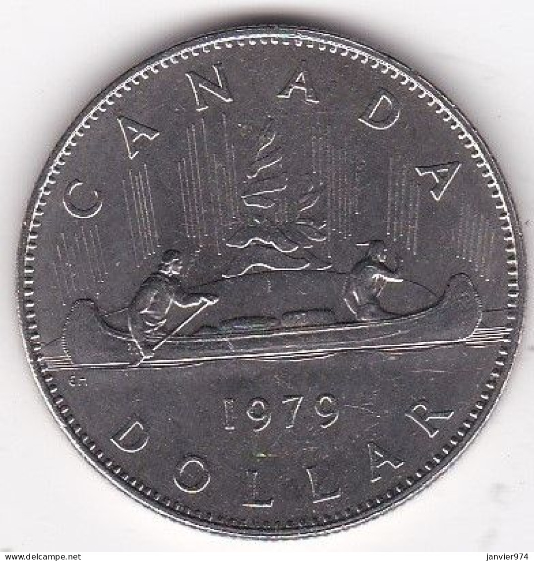 Canada 1 Dollar 1979, Elizabeth II, En Nickel, KM# 120, Superbe - Canada