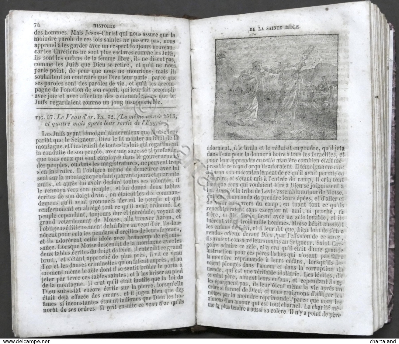 De Royaumont - Histoire De La Sainte Bible - 1840 - Otros & Sin Clasificación