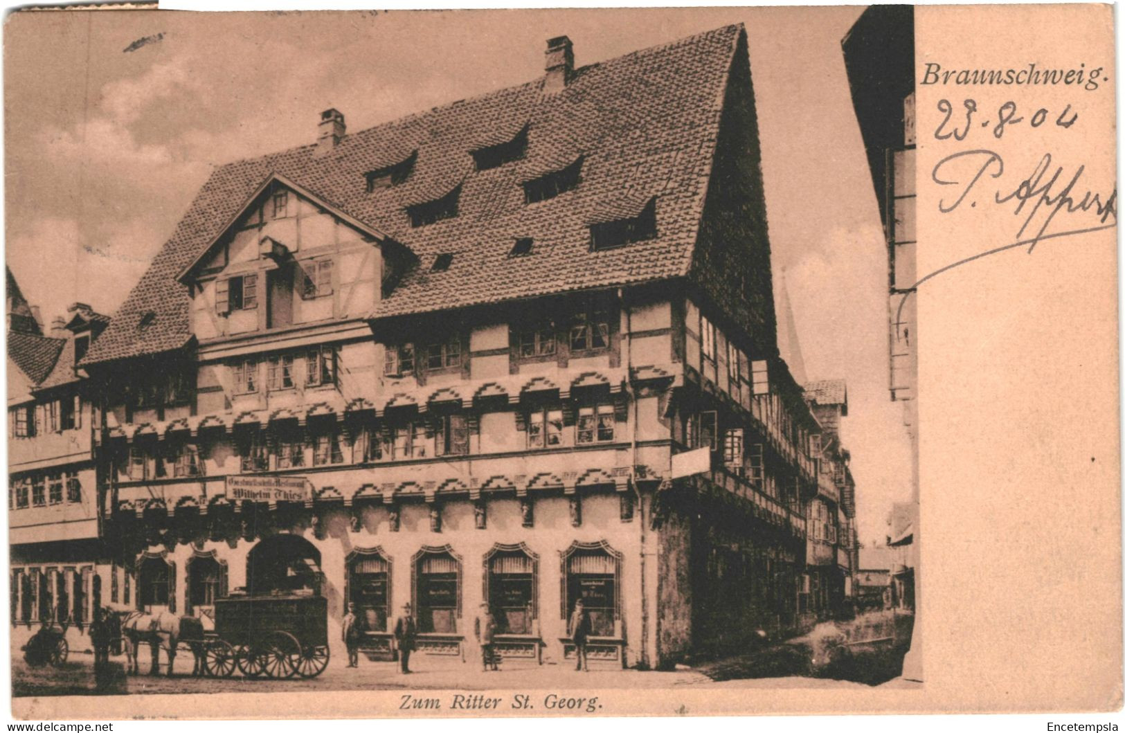 CPA Carte Postale  Germany Braunschweig  Zum Ritter St Georg.1904  VM79840 - Braunschweig