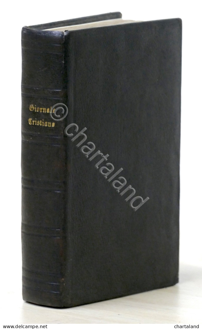 Giornale Cristiano - Ed. 1858 Ca. G. Canadelli - Altri & Non Classificati