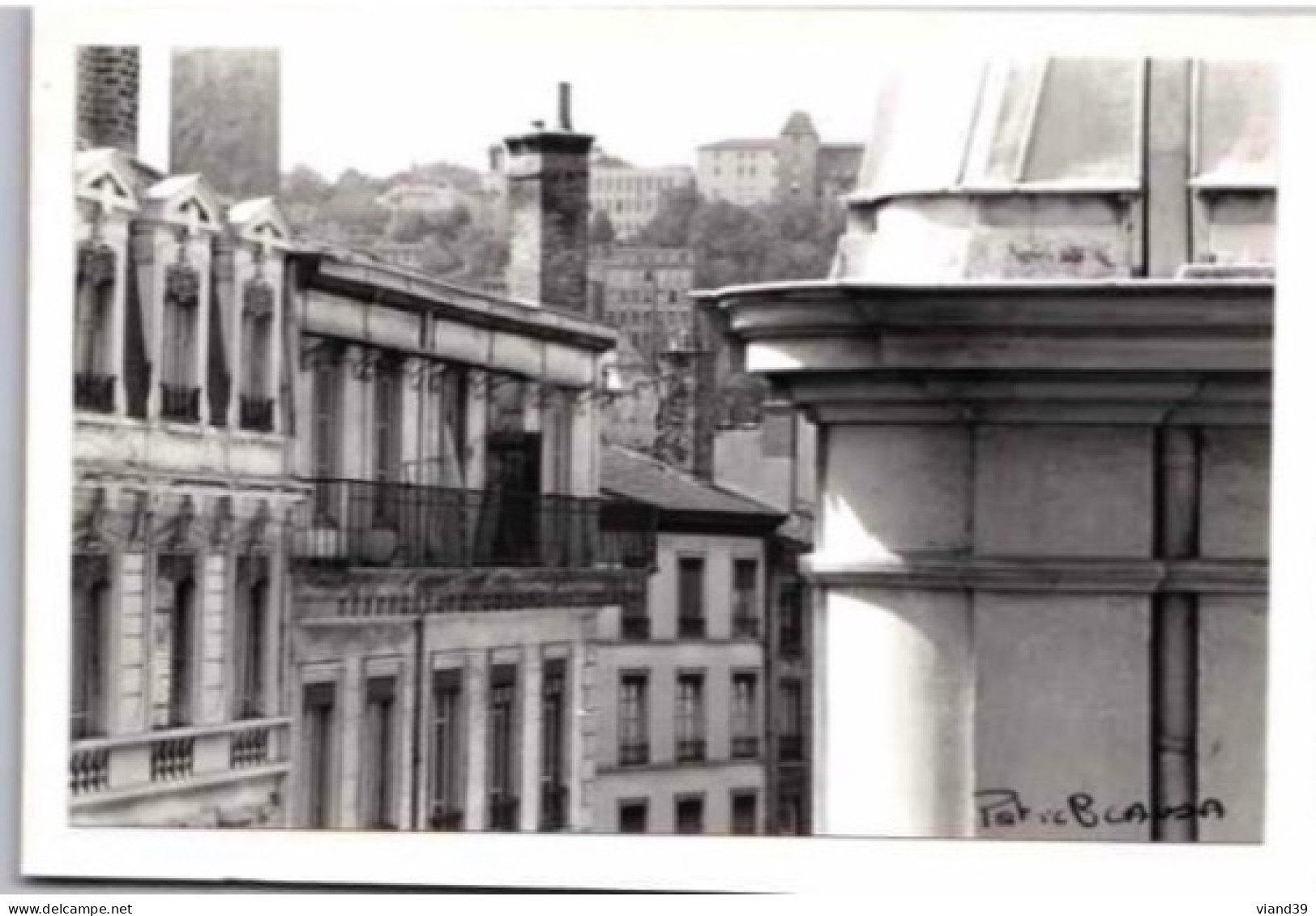 " Vue Sur Lyon.   "   -  Photo  Patrick CAUDA.    .Carte Double.     Non écrite Non Circulée - Photographs