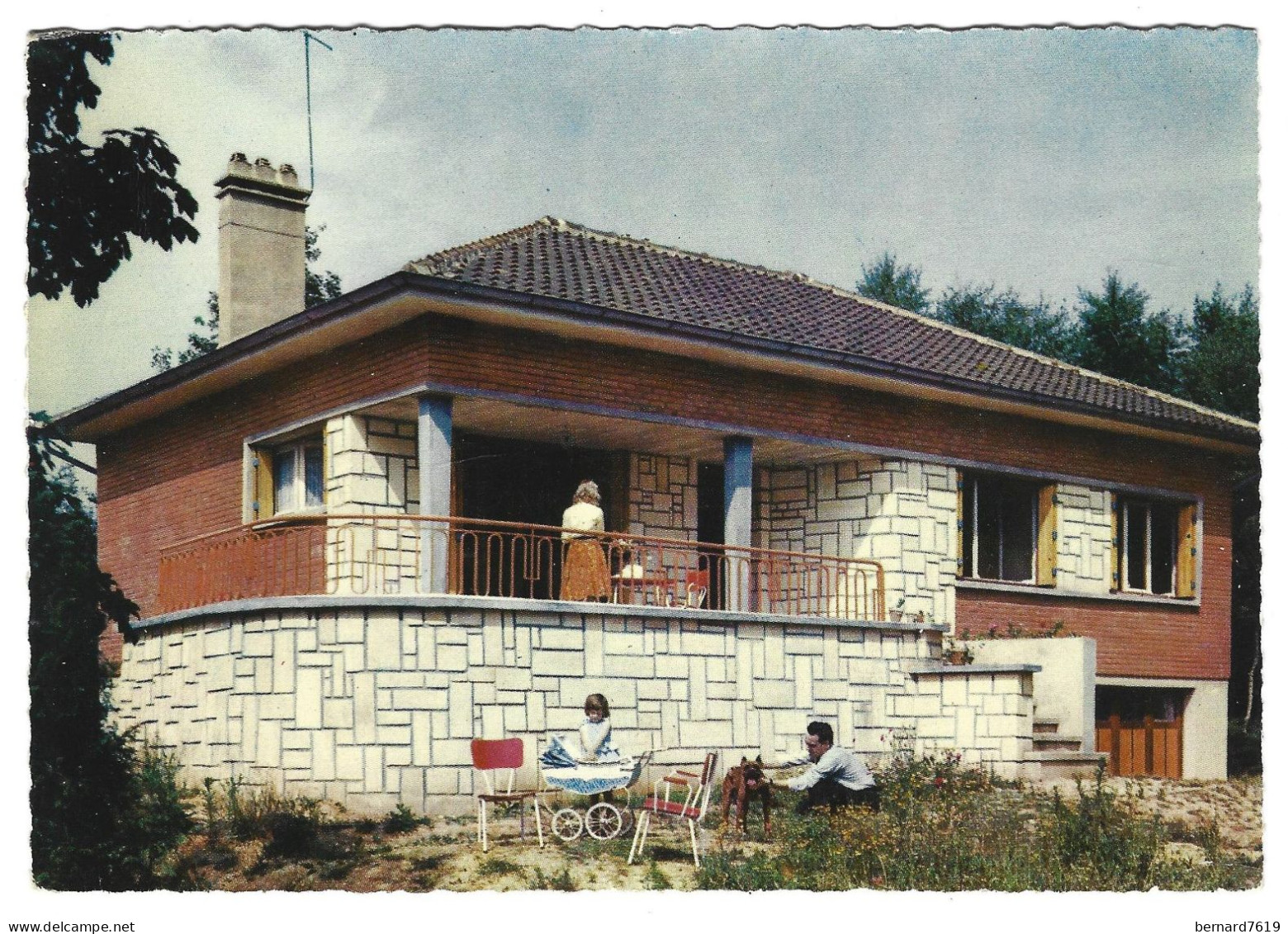 91 Yerres - Maison  De La Famille Levasseur  Allee Des Rossignols Gagnant Du Concours Des Maisons 1956 - Yerres