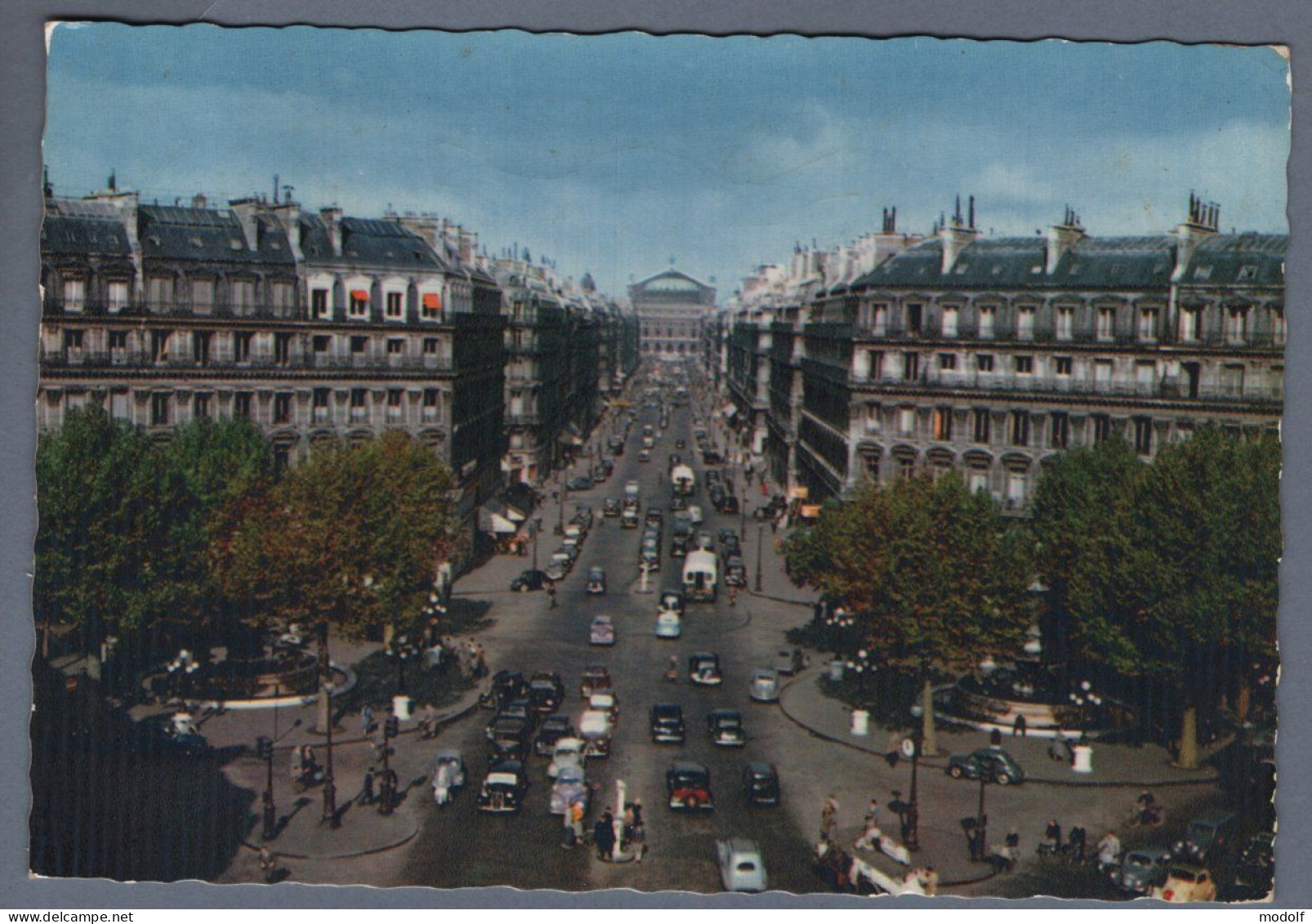 CPSM Dentelée - 75 - Paris - L'Avenue De L'Opéra - Circulée En 1961 - Sonstige Sehenswürdigkeiten