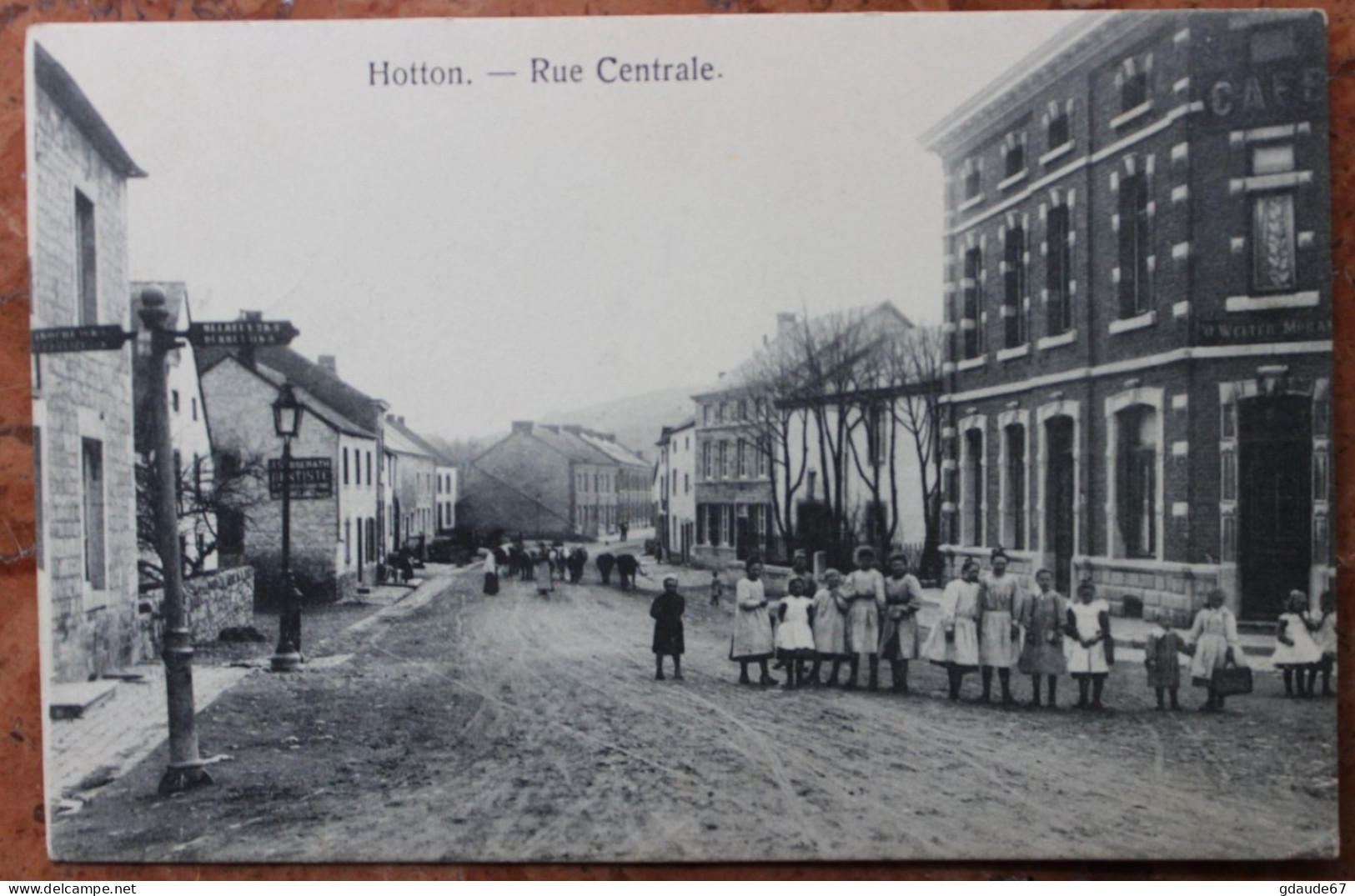 HOTTON - RUE CENTRALE - CAFE - Hotton