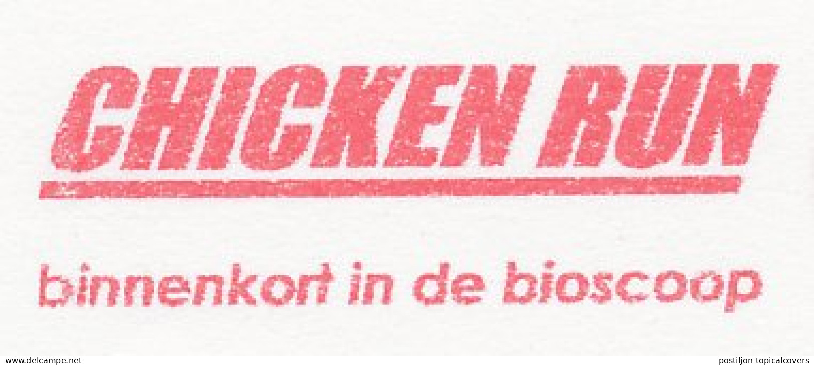 Meter Proof / Test Strip FRAMA Supplier Netherlands Chicken Run - Movie - Film