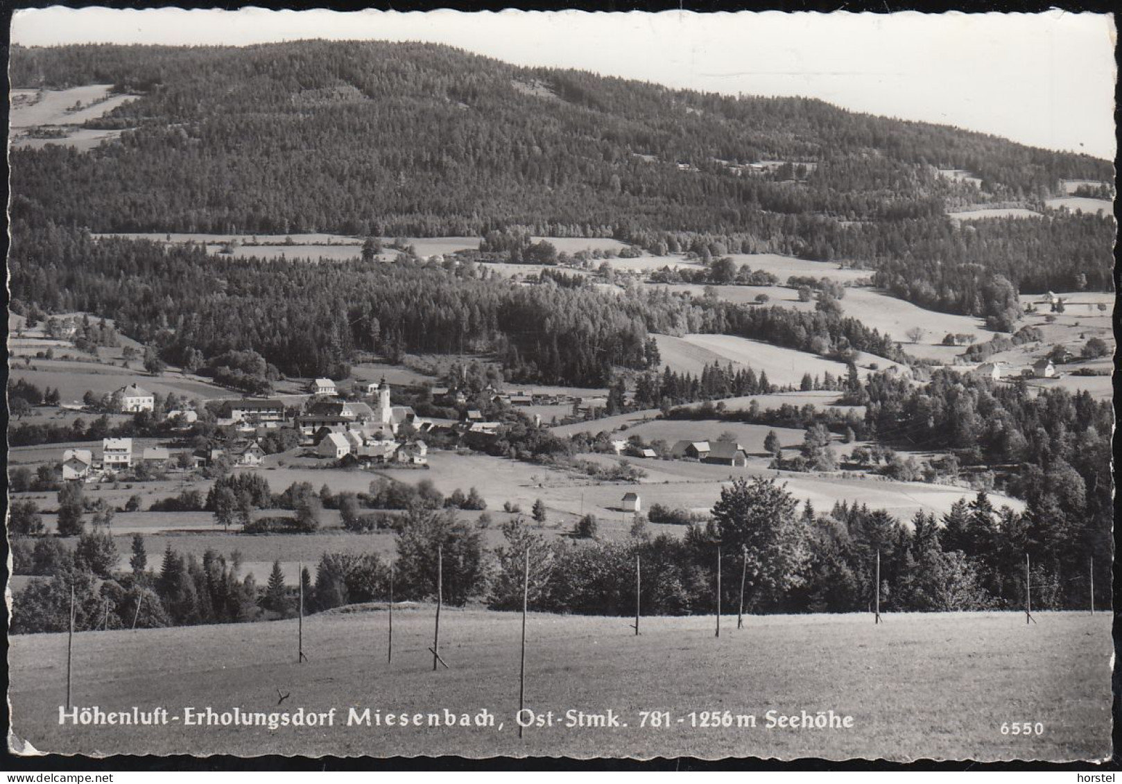 Austria - 8190 Miesenbach Bei Birkfeld - Alte Ortsansicht Mit Kirche - Nice Stamp - Birkfeld