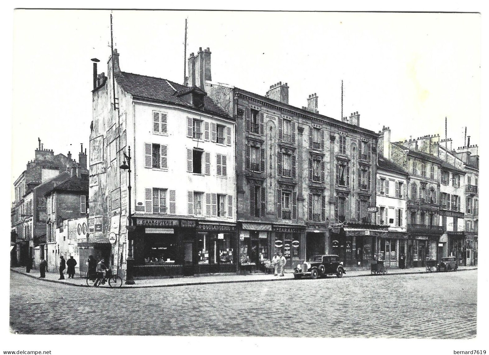 92 Rueil Malmaison - Place De L'eglise   - Exclusivite Le Tabalire 103 Avenue Paul Doumer Rueil - Reproduction - Rueil Malmaison