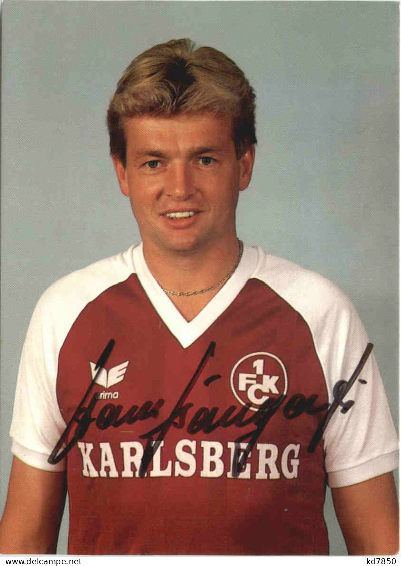 1. FC Kaiserslautern Hans Bongartz Mit Autogramm - Soccer