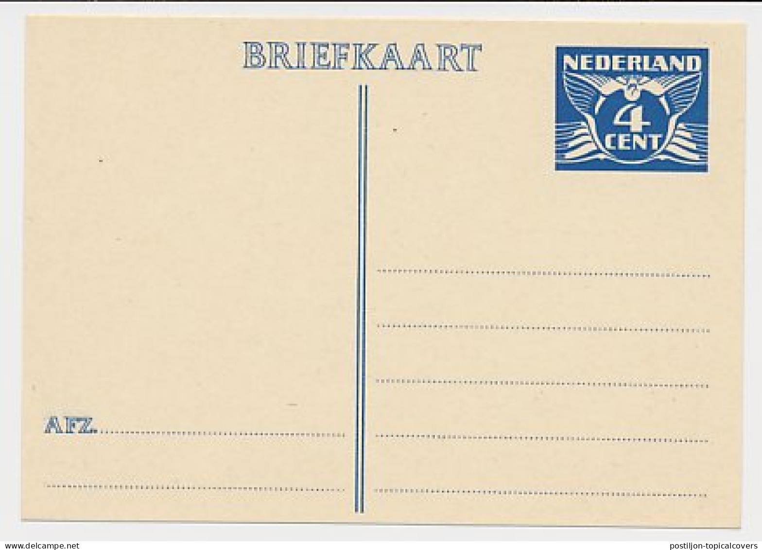 Briefkaart G. 283 - Entiers Postaux