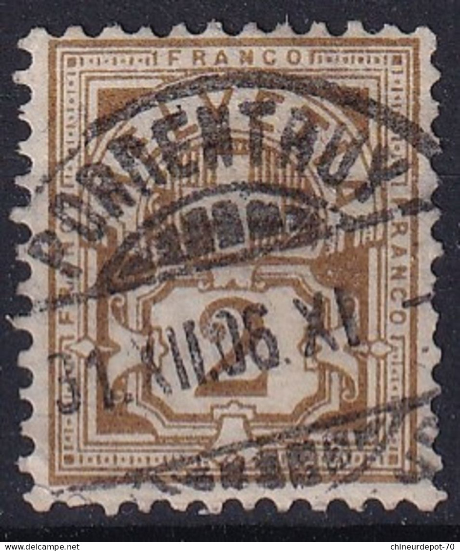 Helvetia Suisse Non Classés Porrentruy - Used Stamps