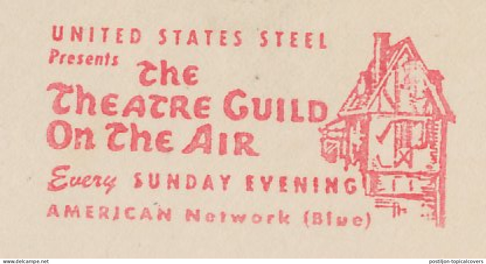 Meter Top Cut USA 1945 Radio - The Theatre Guild On The Air - Ohne Zuordnung