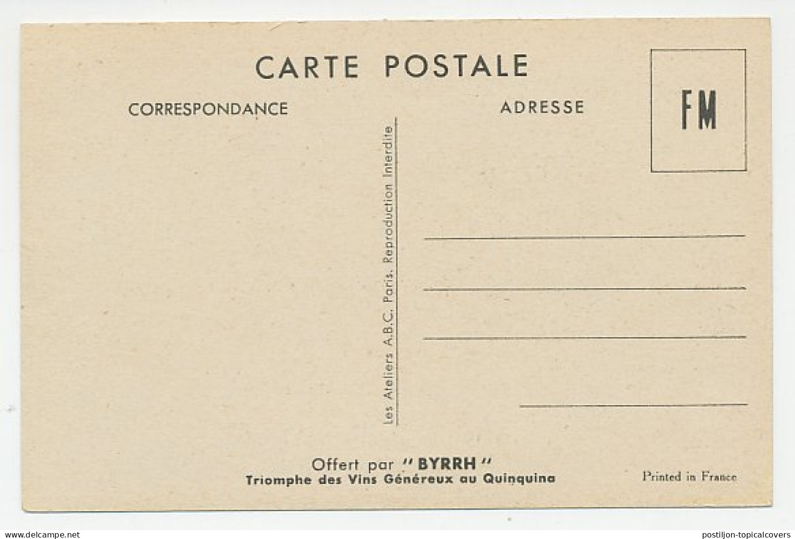 Military Service Card France Cardplay - Dog - WWII - Unclassified