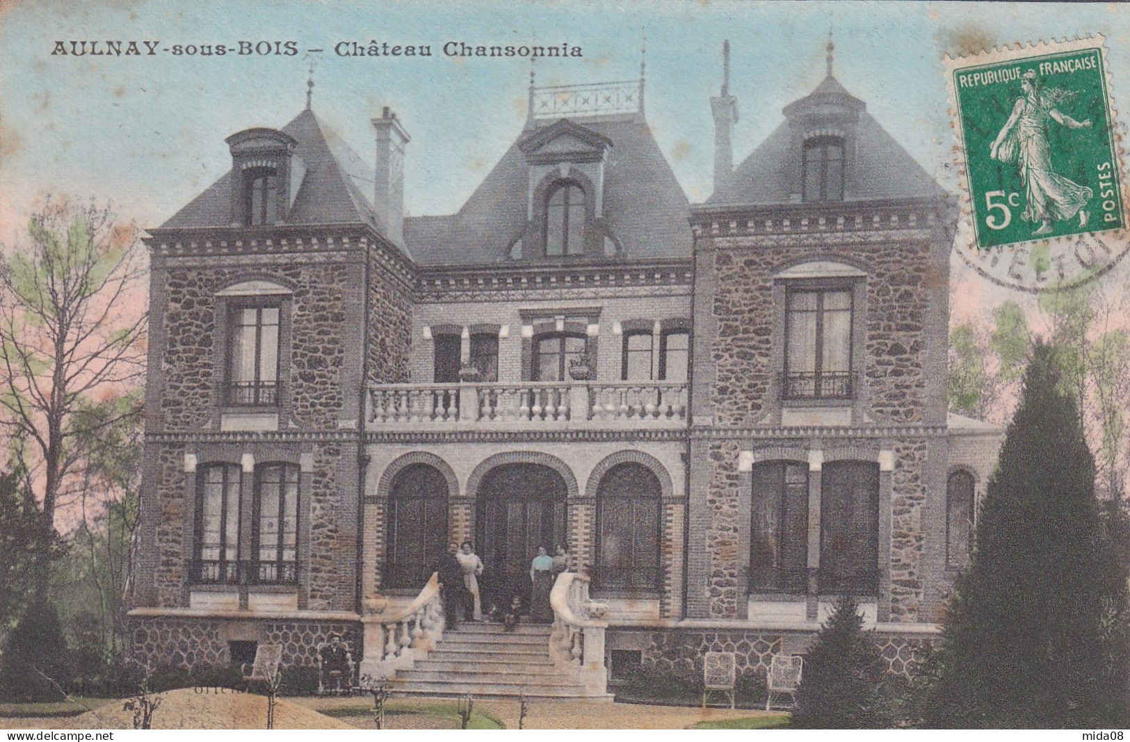 93. AULNY Sous BOIS . Château Chansonnia . Animée - Aulnay Sous Bois