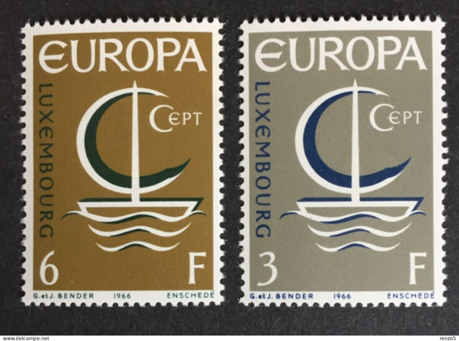 1966 Luxembourg -Europa CEPT  - Unused - Unused Stamps