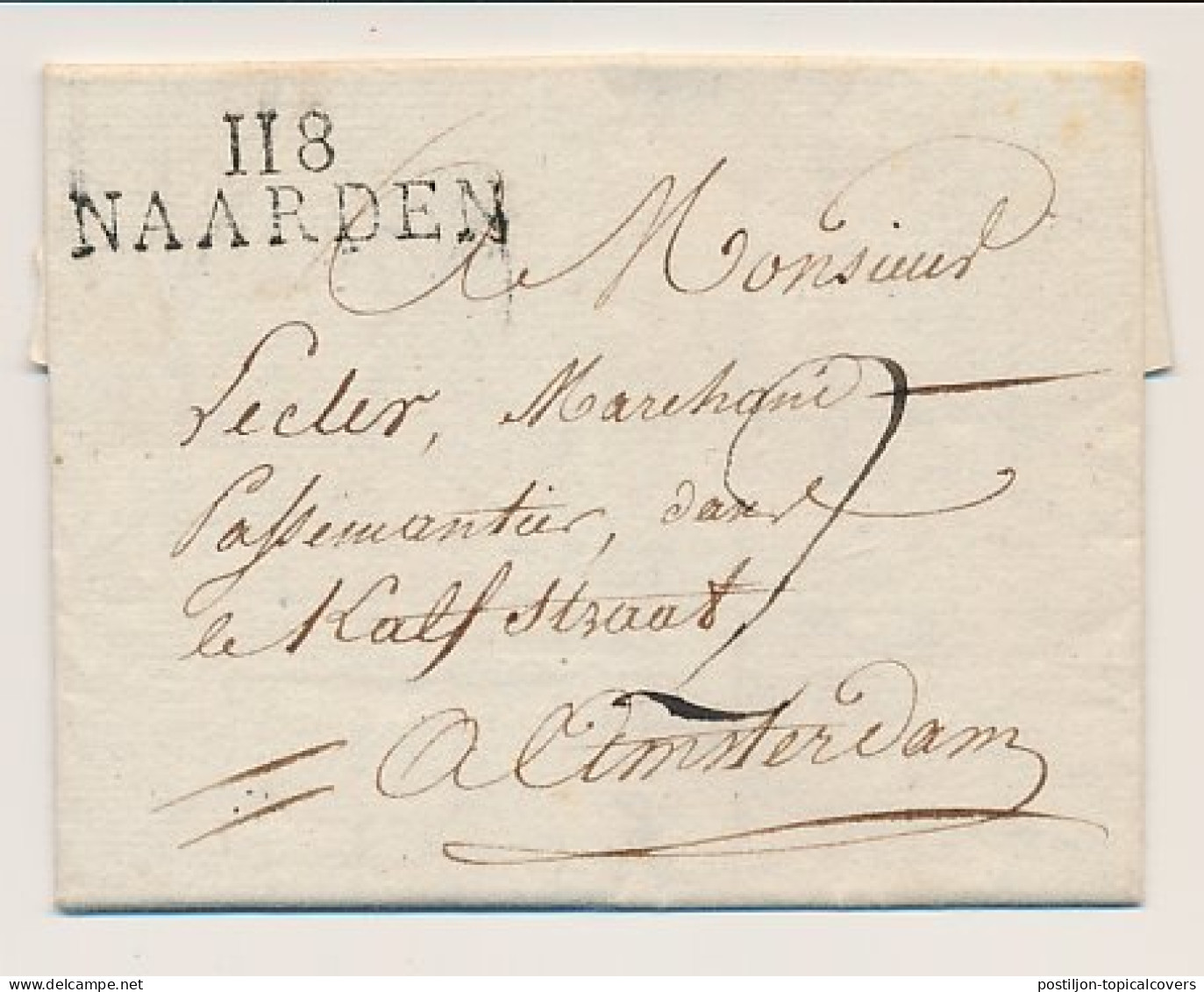 118 NAARDEN - Amsterdam 1811 - ...-1852 Prephilately