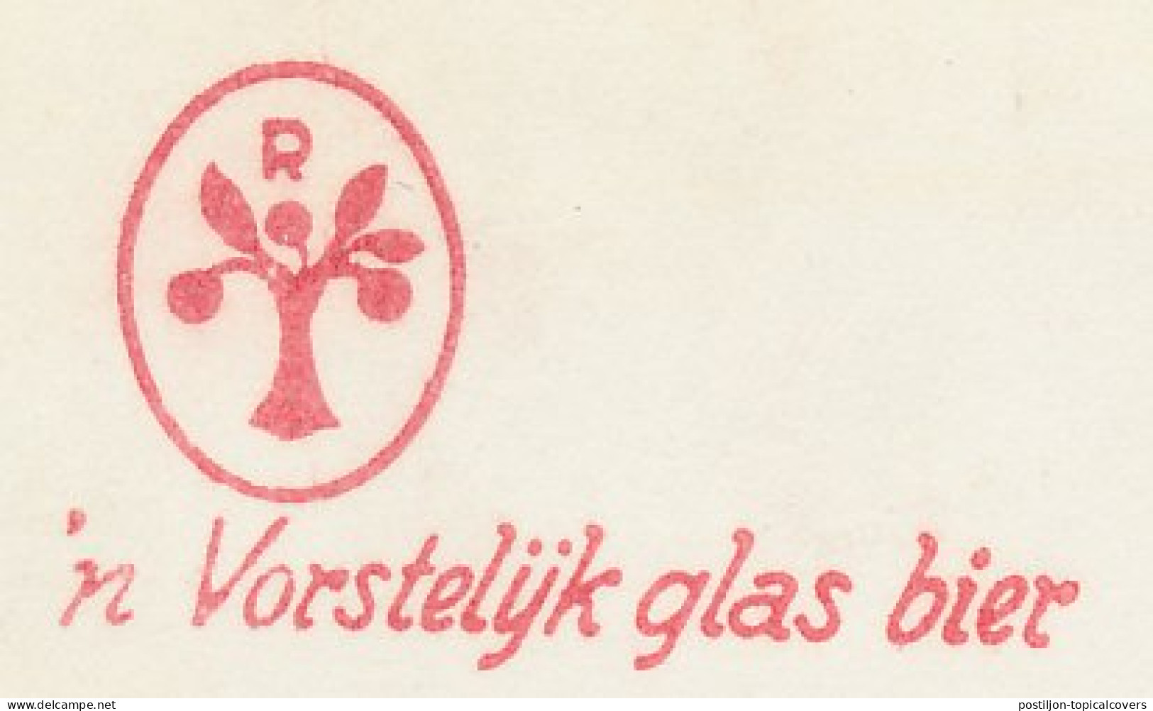 Meter Card Netherlands 1955 Beer - Oranjeboom - Brewery - Wein & Alkohol
