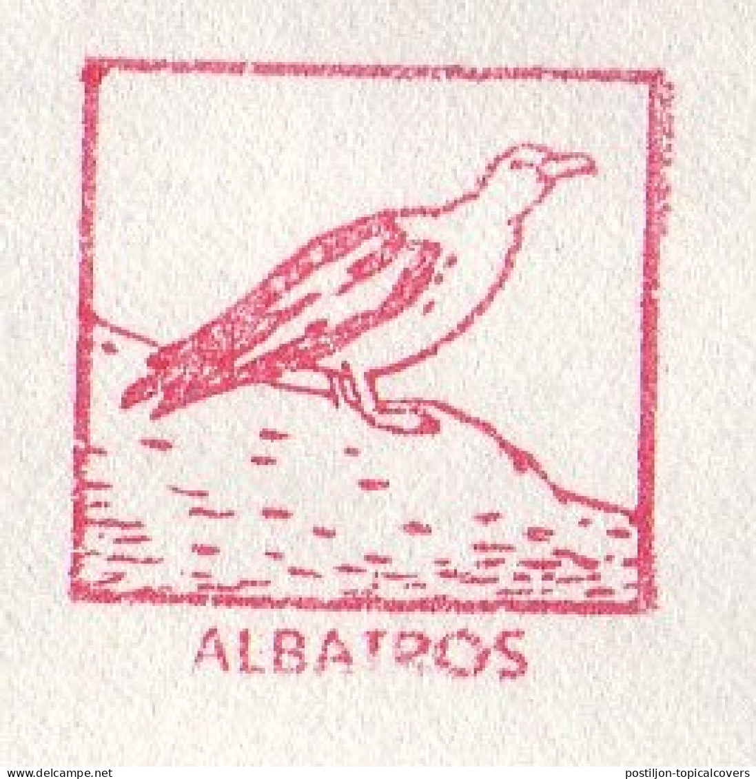 Meter Cover Netherlands 1970 Bird - Albatross - Autres & Non Classés