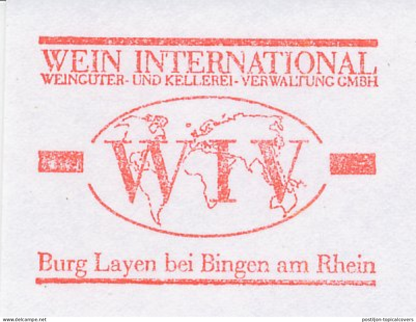 Meter Cut Germany 2000 Wine International - Vins & Alcools