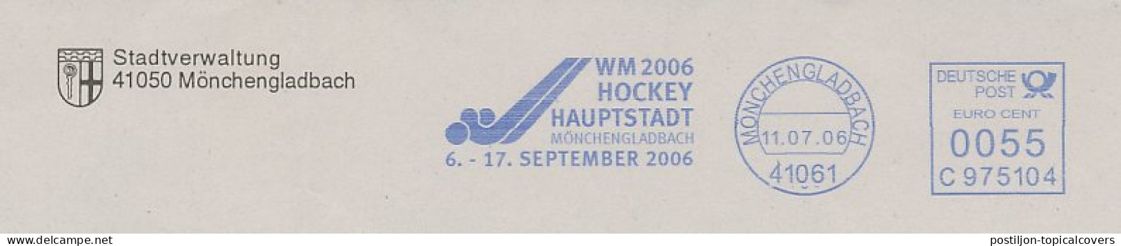 Meter Top Cut Germany 2006 Hockey - World Championship Monchengladbach - Autres & Non Classés