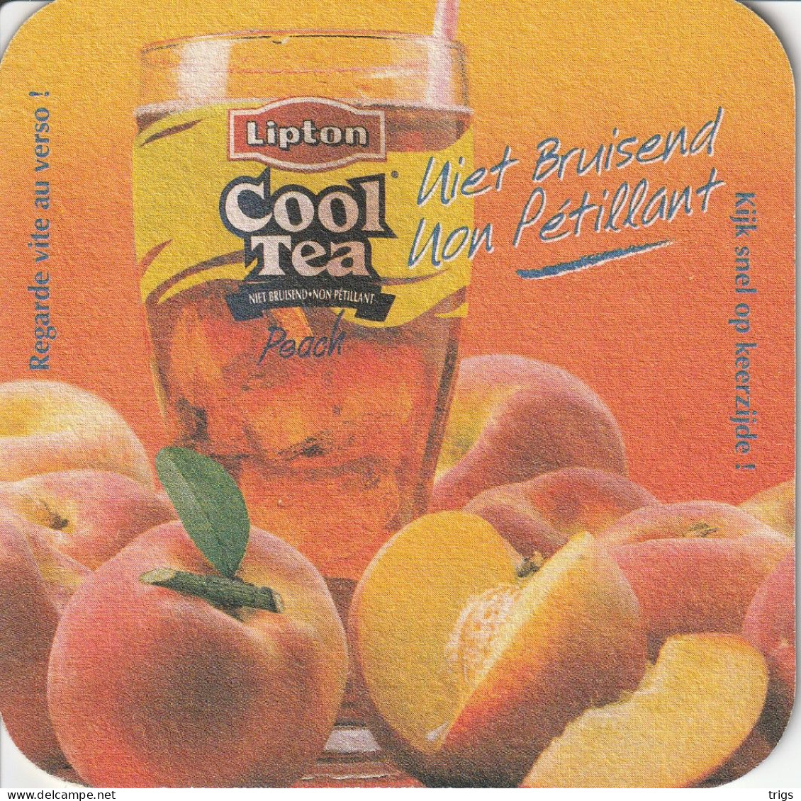 Lipton Cool Tea Peach - Bierviltjes