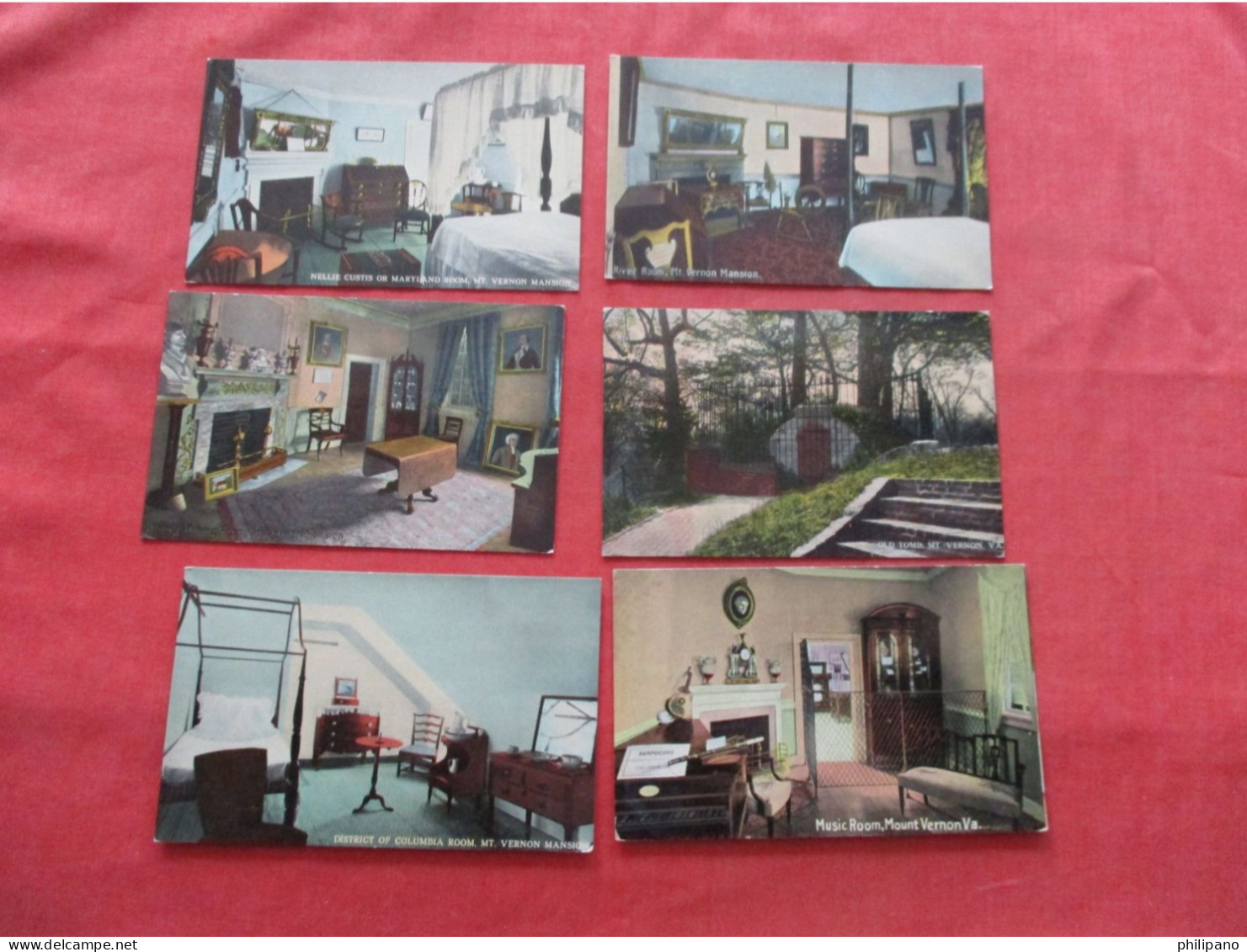 Lot Of 6 Cards        Mt Vernon.  - Virginia >   Ref 6387 - Sonstige & Ohne Zuordnung