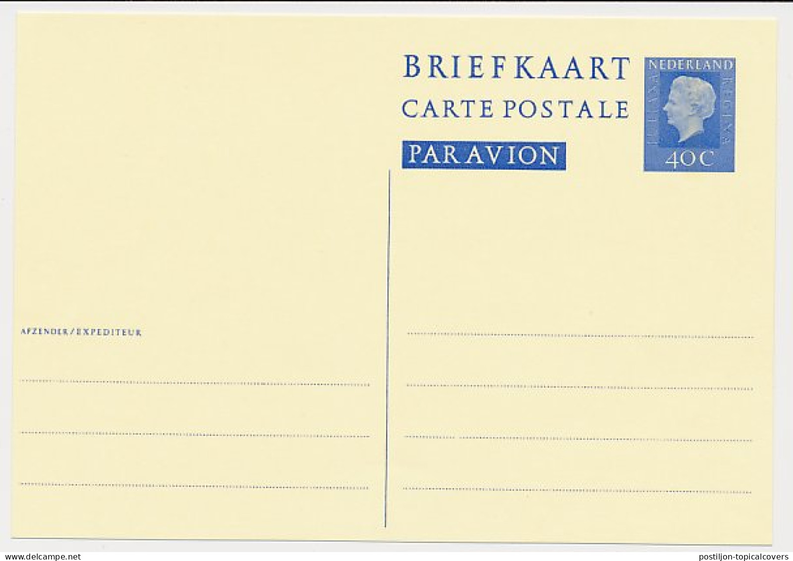 Briefkaart G. 353 - Postal Stationery