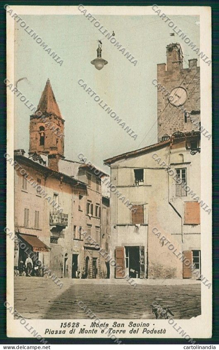 Arezzo Monte San Savino Cartolina QQ3408 - Arezzo